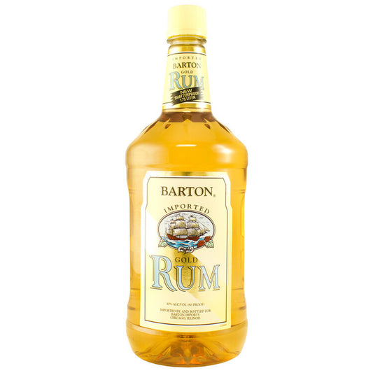 Barton Gold Rum 80 - 1.75L - Front