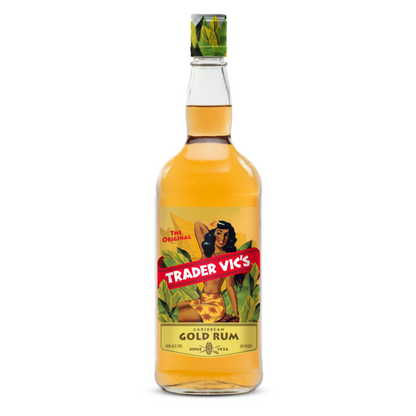 Trader Vic's Gold Rum 80 - 1.0L - Front