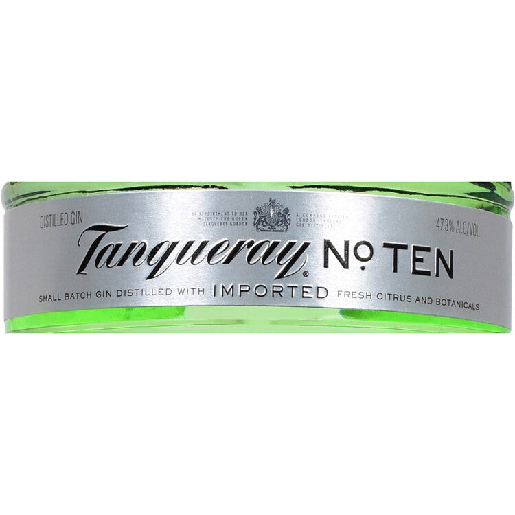 Tanqueray Batch Distilled Gin No. Ten 94.6 - 1.75L - Front Label