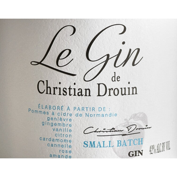 Christian Drouin Le Gin Small Batch 84 - 750ML - Front Label