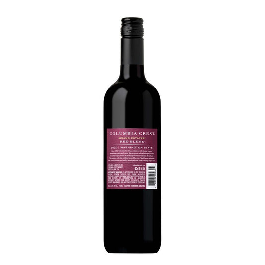 Columbia Crest Red Wine Grand Estates Washington - 750ML - Back