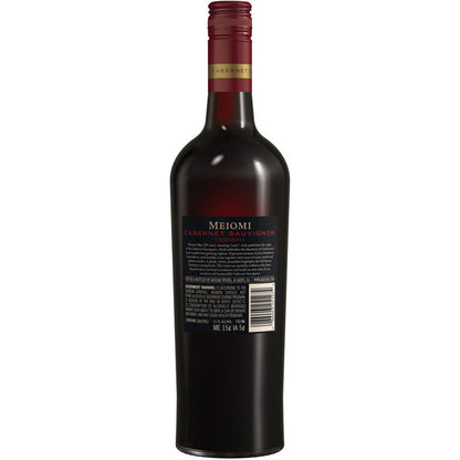 Meiomi Cabernet Sauvignon California - 750ML - Back