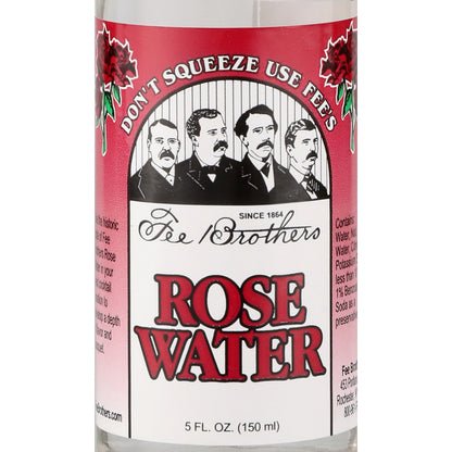 Fee Brothers Rose Water - 5 Z - Front Label