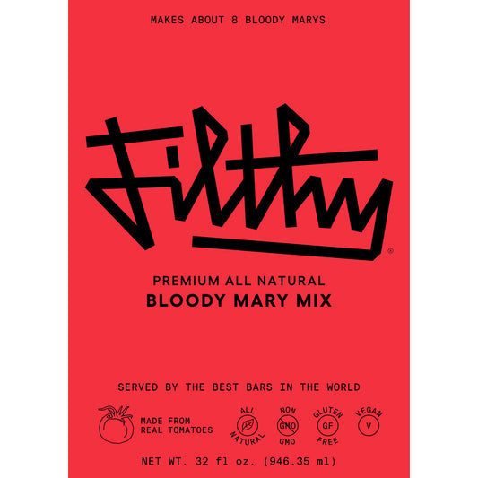 Filthy Bloody Mary Mix - 1.0G - Front Label
