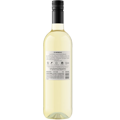 Ck Mondavi Sauvignon Blanc California - 750ML - Back