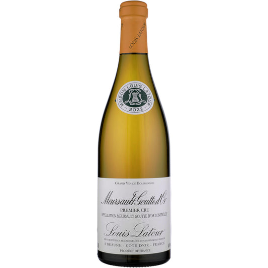 Louis Latour Meursault Les Gouttes D'Or Premier Cru 2022 - 750ML - Front