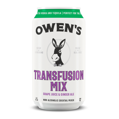 Owen'S Craft Mixers Transfusion Mix - 240ML