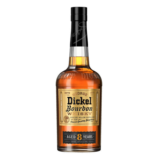 George Dickel Bourbon Handcrafted Small Batch 8 Yr 90 - 750ML - Front