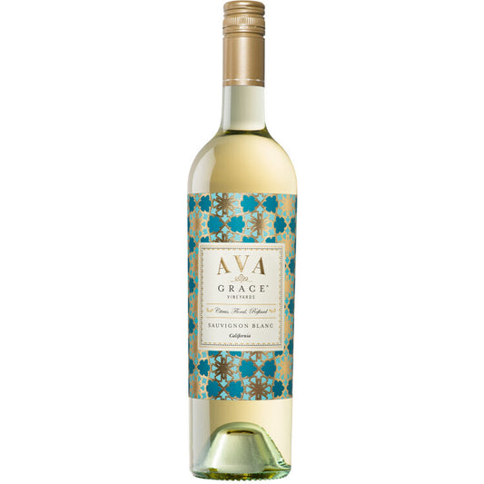 Ava Grace Vineyards Sauvignon Blanc California - 750ML - Front