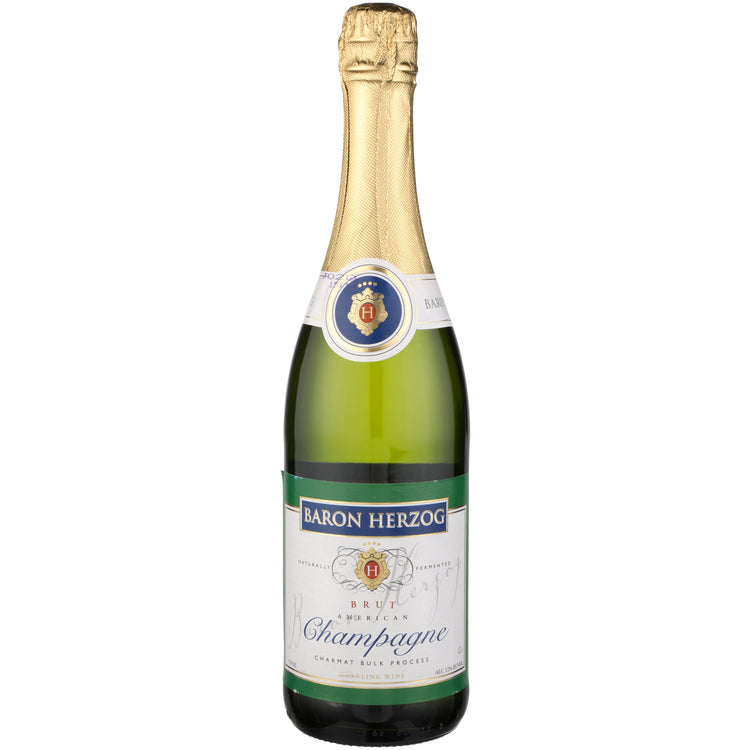 Baron Herzog Brut Champagne American - 750ML - Front