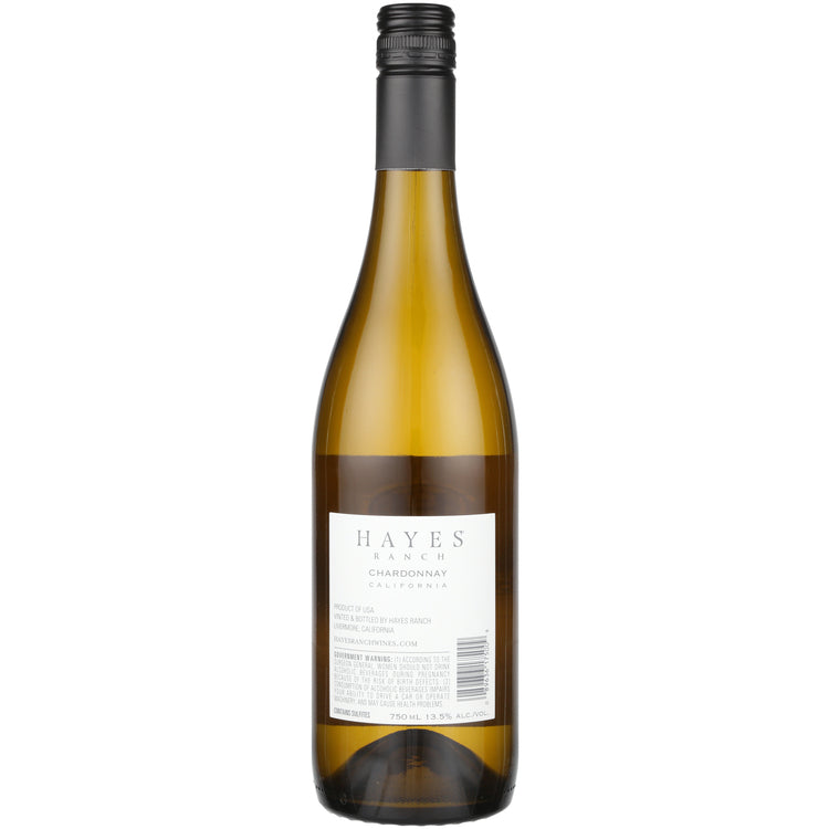 Hayes Ranch Chardonnay Best Foot Forward California - 750ML - Back