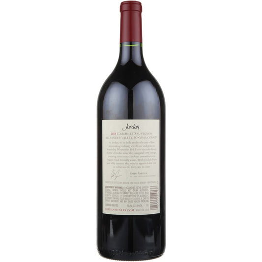 Jordan Cabernet Sauvignon Library Release Alexander Valley 2013 - 1.5L - Back