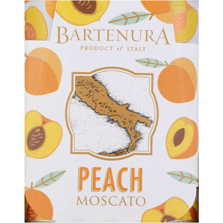 Bartenura Peach Moscato Flavored Wine - 250ML