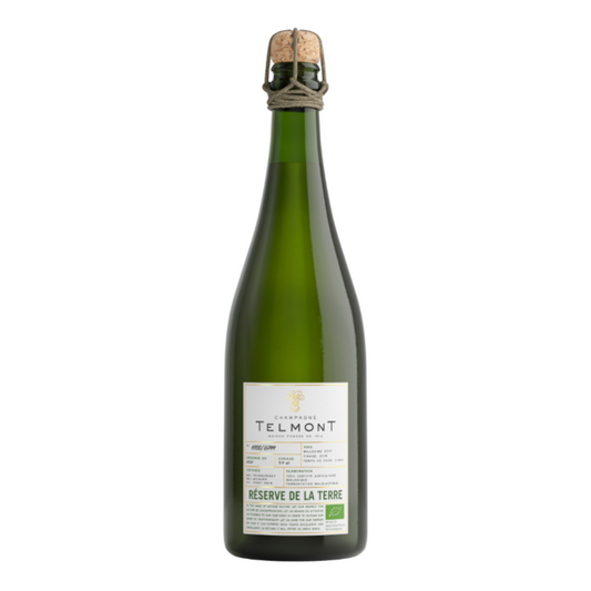 Telmont Champagne Extra Brut Reserve De La Terre - 750ML - Front