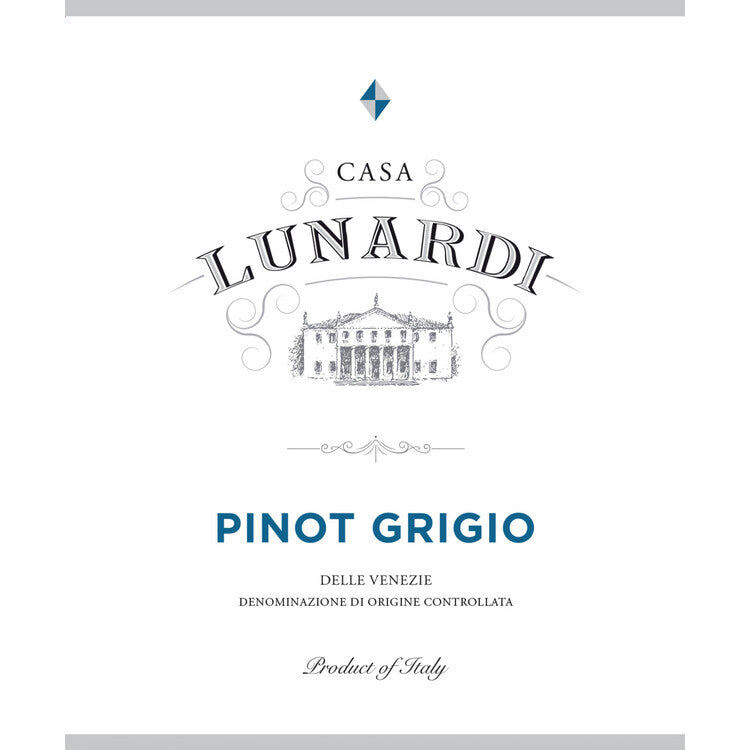 Casa Lunardi Pinot Grigio Delle Venezie - 750ML - Front Label