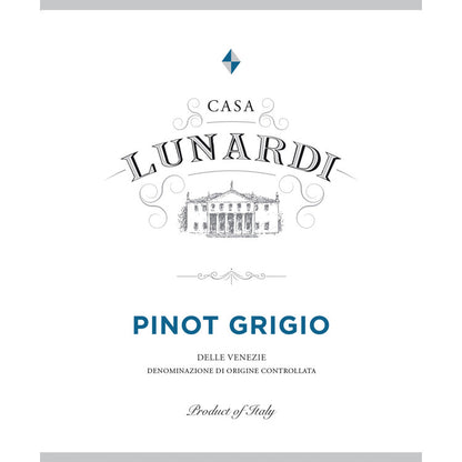 Casa Lunardi Pinot Grigio Delle Venezie - 750ML - Front Label