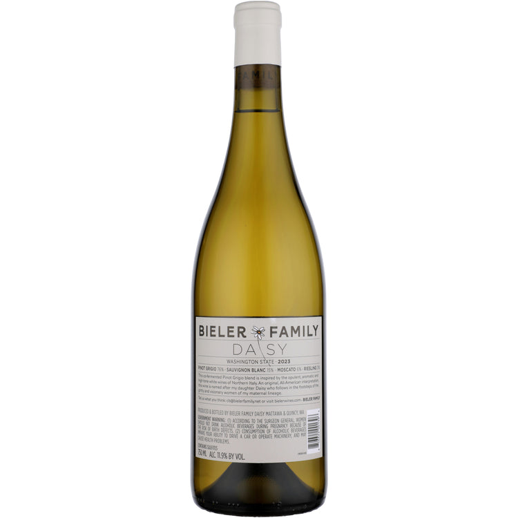 Daisy Pinot Grigio Washington - 750ML - Back