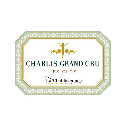 La Chablisienne Chablis Les Clos Grand Cru 2022 - 750ML - Front Label