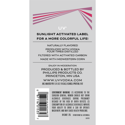 Uv Cake Flavored Vodka 60 - 1.75L