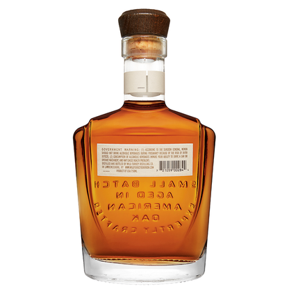 Wild Turkey Kentucky Straight Bourbon Longranch 8 Years 86 W/ Rock Gla - 750ML - Back
