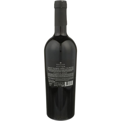 Barkan Cabernet Sauvignon Platinum Galilee - 750ML - Back
