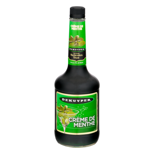 Dekuyper Creme De Menthe Green 60 - 750ML - Front