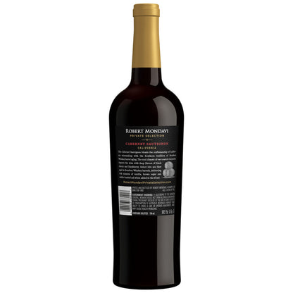 Robert Mondavi Private Selection Cabernet Sauvignon Aged In Bourbon Ba - 750ML