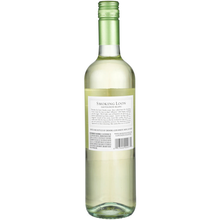 Smoking Loon Sauvignon Blanc California - 750ML - Back