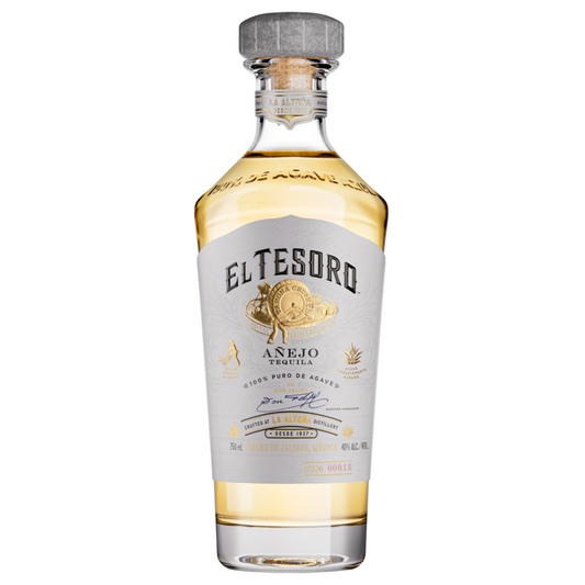 El Tesoro Tequila Anejo 80 - 750ML - Front