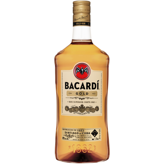 Bacardi Gold Rum 80 - 1.75L
