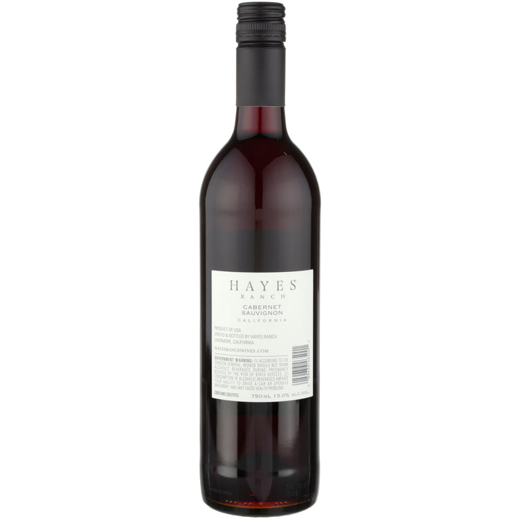 Hayes Ranch Cabernet Sauvignon In The Saddle California - 750ML - Back
