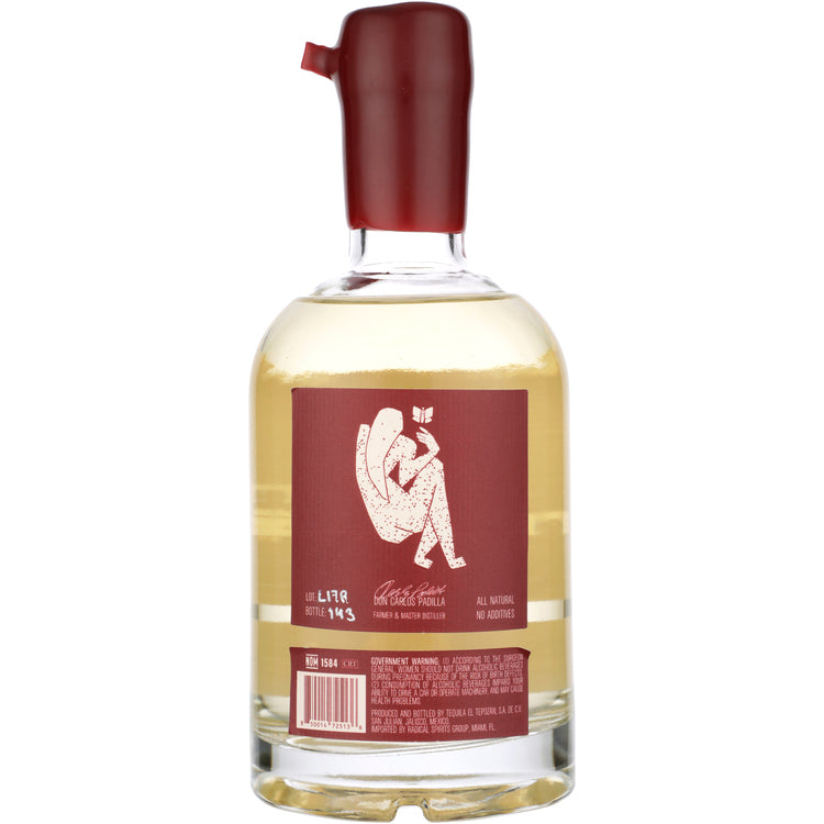 Tepozan Tequila Reposado 80 - 375ML - Back