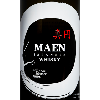 Maen Japanese Whiskey 86 - 700ML - Front Label