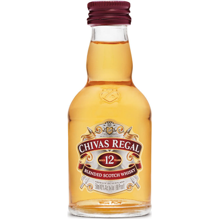 Chivas Regal Blended Scotch 12 Yr 80 - 50ML - Front