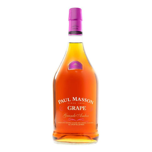 Paul Masson Grape Flavored Brandy Grande Amber 54 - 1.75L - Front