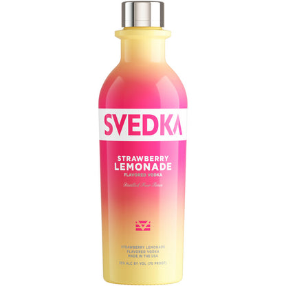Svedka Strawberry Lemonade Flavored Vodka 70 - 375ML