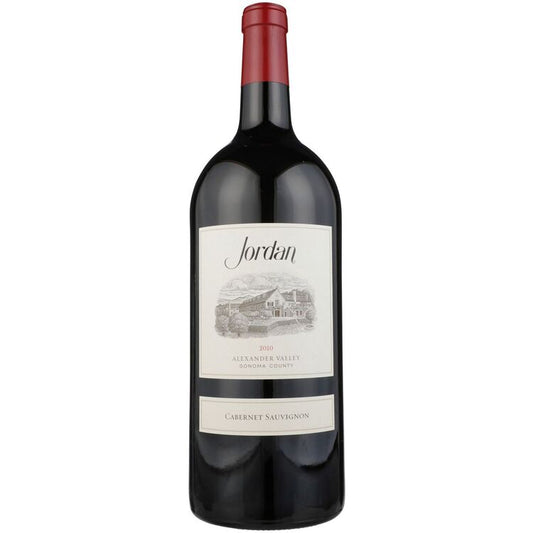 Jordan Cabernet Sauvignon Library Release Alexander Valley 2010 Wood B - 3.0L - Front