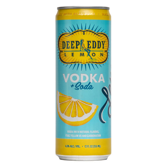 Deep Eddy Lemon Vodka Soda 9 - 12 Z