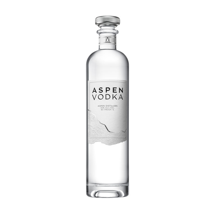 Aspen Vodka 80 - 1.0L - Front