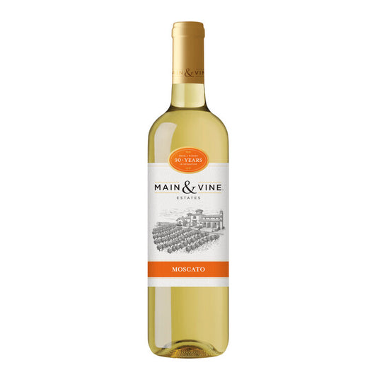 Beringer Main & Vine Moscato California - 750ML - Front