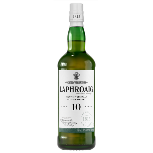 Laphroaig Single Malt Scotch 10 Yr 86 - 750ML - Front