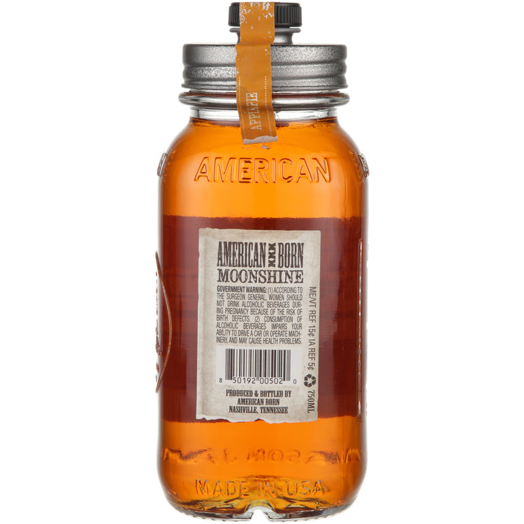 American Born Apple Pie Moonshine 83 - 750ML - Back