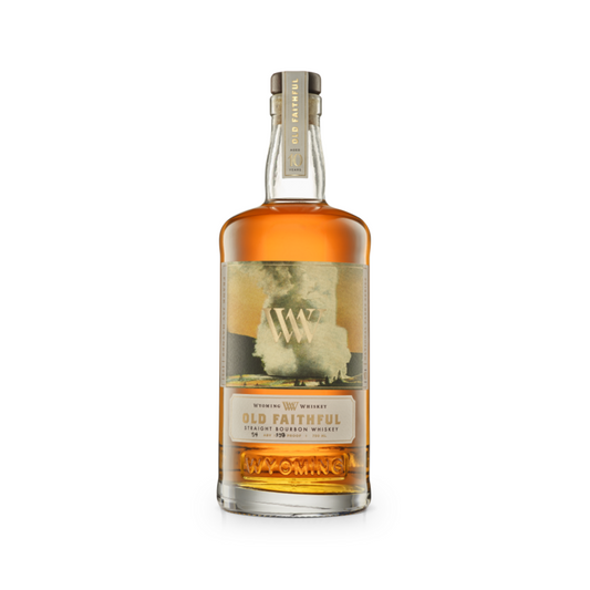 Wyoming Whiskey Straight Bourbon National Park Series Old Faithful 10 - 750ML - Front