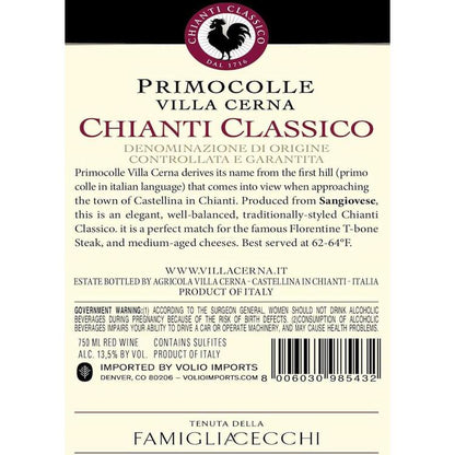 Villa Cerna Chianti Classico Primocolle 2019 - 750ML