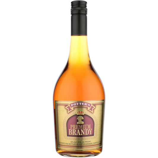 Potter's Premium Brandy Extra Special Reserve 80 - 750ML - Front