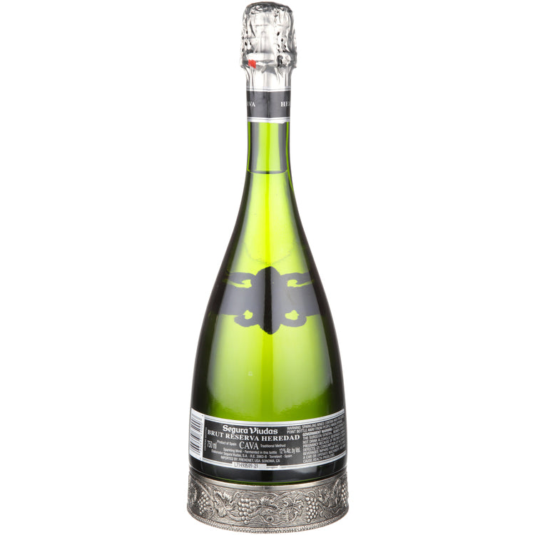 Segura Viudas Cava Brut Reserva Heredad - 750ML - Back