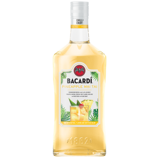 Bacardi Pineapple Mai Tai 25 - 1.75L - Front
