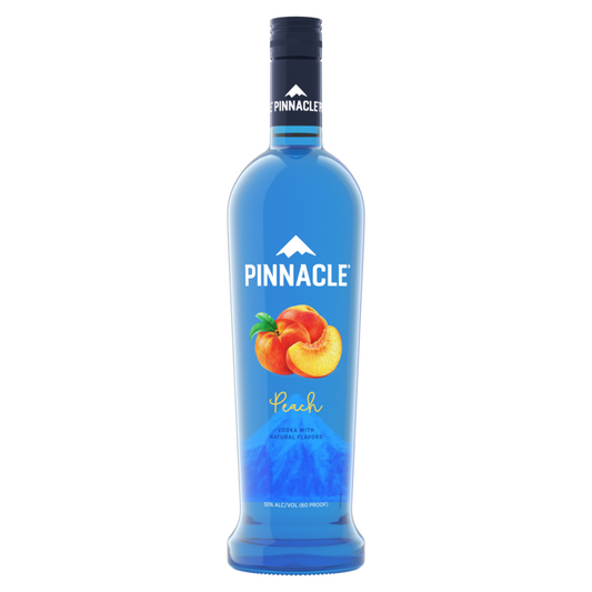 Pinnacle Peach Flavored Vodka 60 - 750ML - Front