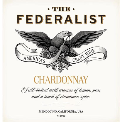 The Federalist Chardonnay Santa Barbara County - 750ML
