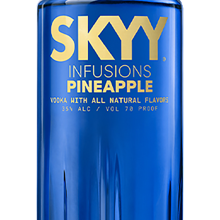 Skyy Pineapple Flavored Vodka Infusions 70 - 750ML - Front Label
